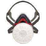Adjustable Lightweight Respirator Mask with Quick Release Filter