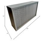 HEPA H13 Filter for Laminar Flow Hood 24"x14"x6
