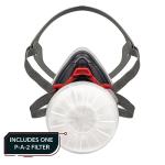 Adjustable Lightweight Respirator Mask with Quick Release Filter