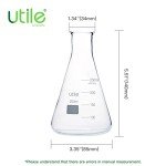 250ml Glass Erlenmeyer Flask Set - 6pcs