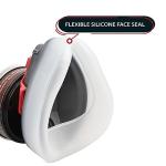 Adjustable Lightweight Respirator Mask with Quick Release Filter