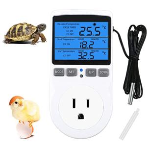 Digital Temperature Controller with LCD for Heating & Cooling