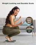 Digital Body Weight Scale with LED Display, Green