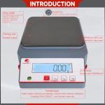 Precision Digital Lab Scale 5000g x 0.01g