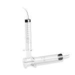 10 Pack Dental Syringes with Curved Tip - 12ml