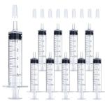10-Pack 5ml Syringes for Lab Liquid Use