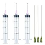 30ML Plastic Syringe Set with Stainless Needle Tips