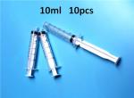 10ml Plastic Syringes with Luer Tip – 10 Pack