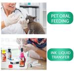 10-Pack 5ml Syringes for Lab Liquid Use