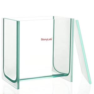 Stonylab Square TLC Development Chamber with Lid