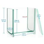 Stonylab Square TLC Development Chamber with Lid