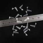1000 Pack 0.2ml Micro Centrifuge Tubes with Lids