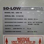 So-Low U85-18 Ultra Low Freezer