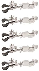 EISCO 5-Pack Burette Clamp with Bosshead