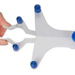 StonyLab Adjustable Double Burette Clamp - Aluminum