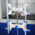 StonyLab Adjustable Double Burette Clamp - Aluminum