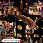 2-Pack 500ml Flat Bottom Glass Boiling Flasks