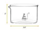 Heavy-Duty Crystallizing Dish with Spout, 300ml