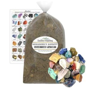 Gem Mining Rough Stone Mix - 8 lbs Paydirt