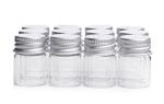 10 Pack 5ML Clear Glass Sample Vials with Caps