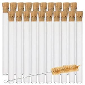 20 Pack of 20X150mm Glass Test Tubes
