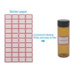 12-Pack 30ML Amber Glass Bottles with Caps