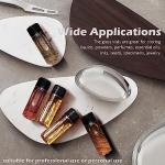 Glass Vials 1 Dram, Pack of 12 with Gasket