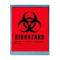 Red Infectious Waste Bags, 5 Gallon, 20/Roll