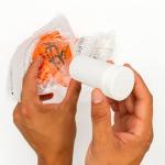 Biohazard Specimen Bags with Extra Pocket - 6"x9