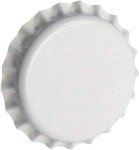 White Oxygen Barrier Beer Bottle Caps - 150 Count