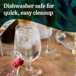 Libbey 12-Piece Clear Goblet Set, 16.25 Oz