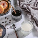 Vintage Hobnail Glassware Set, 6 Pieces, 390ml