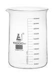 Eisco Labs 10,000 ml Low Form Beaker, White