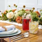 Le'raze Set of 8 Mason Drinking Glasses