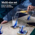 Libbey Blue Ribbon 16-Piece Tumbler Glass Set