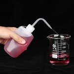 Hyber&Cara 3-Pack Safety Wash Bottles with Funnel