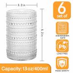 Vintage Highball Glass Set - 12 Pieces