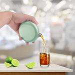 Rhinestone Cap Round Hip Flask for Ladies