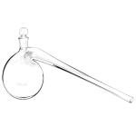 QWORK 250ml Distillation Retort with Glass Stopper