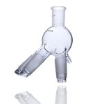 Laboy Glass Cow-Type Receiver Adapter with 24/40 Joints