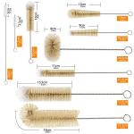 9-Piece Bottle Brush Set for All Shapes