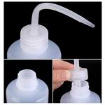 1000ml Clear Plastic Squeeze Wash Bottles (2 Pcs)
