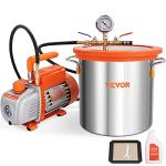 VEVOR 3 Gallon Vacuum Chamber with Pump Kit