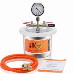 BACOENG 2 Quart Stainless Steel Vacuum Chamber Kit