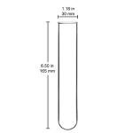 StonyLab 15-Piece Borosilicate Test Tube Set