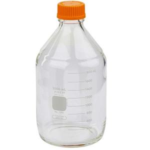 2L Pyrex Round Media Storage Bottle with Cap