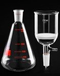 Glass Buchner Funnel with 1000ml Erlenmeyer Flask