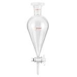 QWORK® 250ml Glass Separatory Funnel with Stopcock