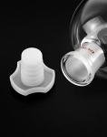 QWORK® 250ml Glass Separatory Funnel with Stopcock