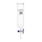 Eisco Labs 500ml Open-Top Funnel with PTFE Stopcock